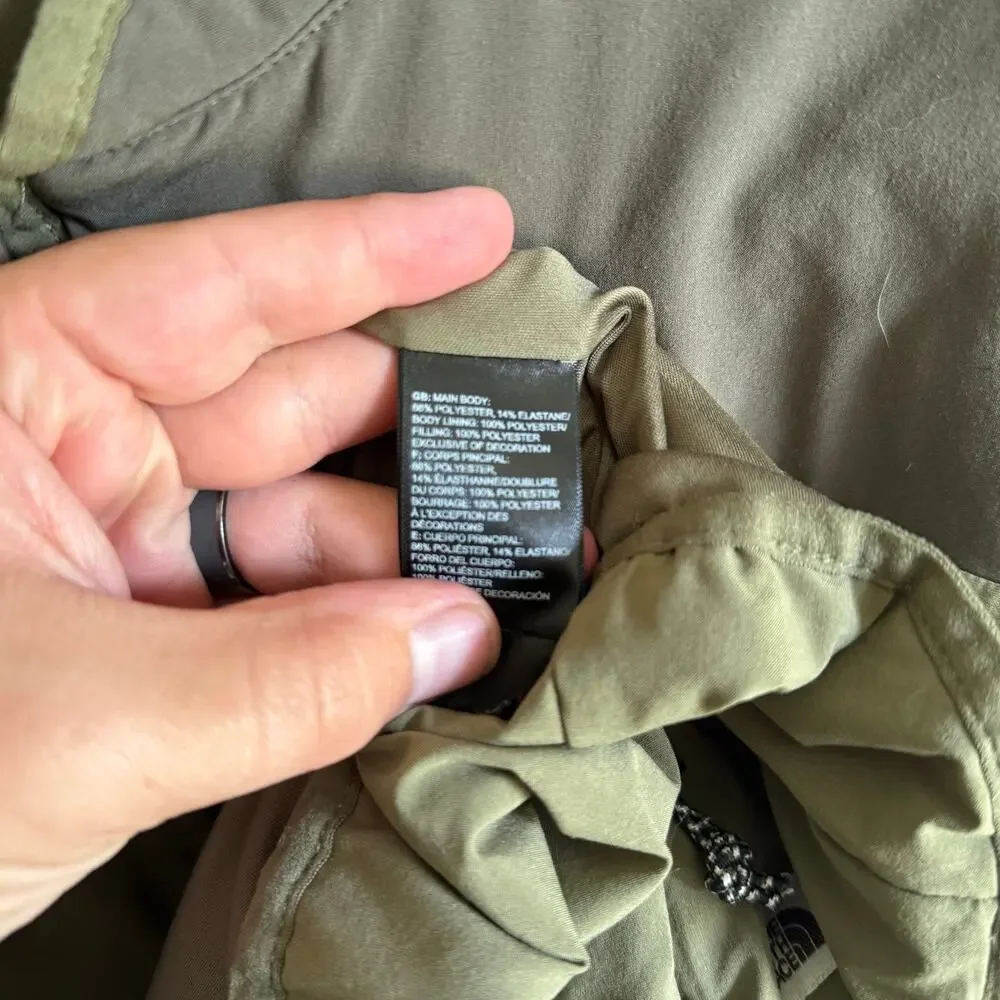 The North Face mens green
